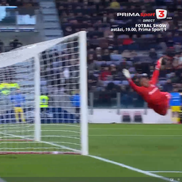 Golul lui Florinel Coman în Cagliari - Parma, foto: captură de ecran Prima Sport