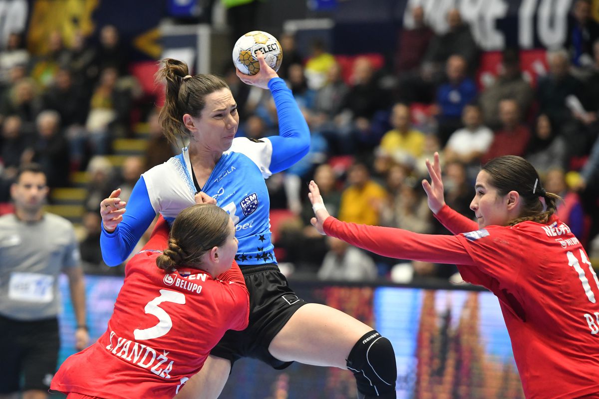 CSM București trece cu emoții de Podravka și face un pas important pentru locul 3 în grupa de Liga Campionilor