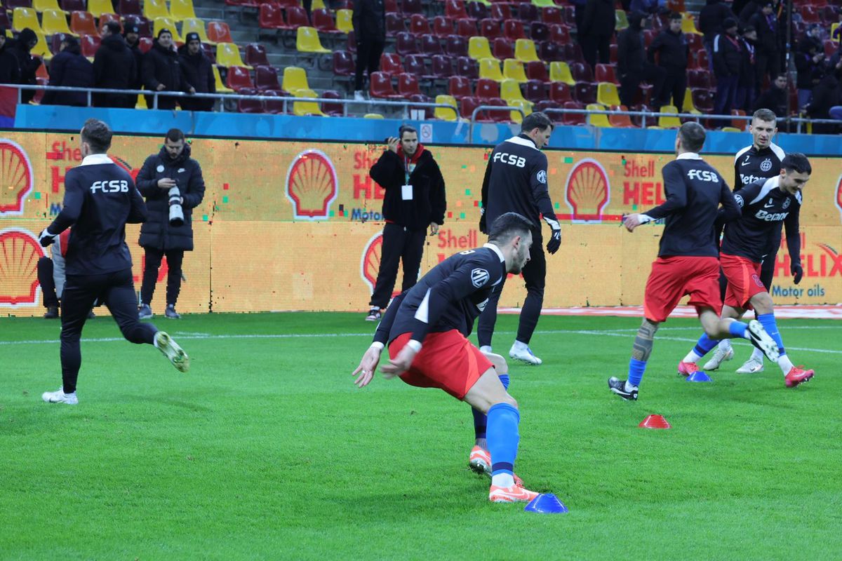 Imagini surprinse înainte de FCSB - Sepsi, runda #26 din Superliga