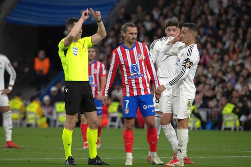 Dialogul arbitrului cu VAR-ul pentru penalty-ul Atletico, făcut public. Foto: Imago