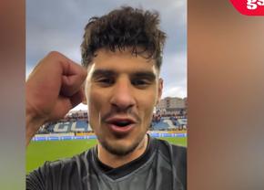 Florinel Coman s-a filmat și a avut un mesaj de transmis, imediat după debutul perfect la Cagliari