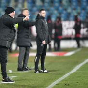 Marius Șumudică, la Oțelul - Rapid/ foto Cristi Preda (GSP)