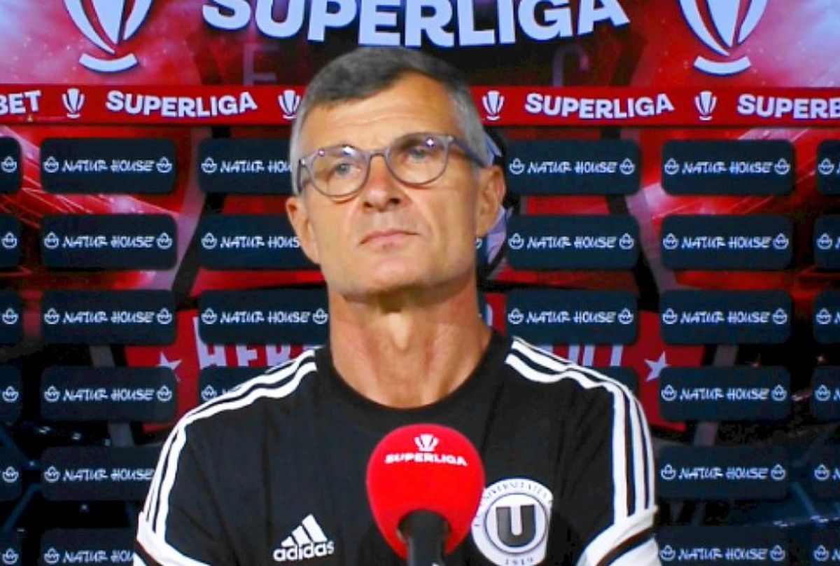 U Cluj - Poli Iași 2-2. Ioan Ovidiu Sabău explică de ce l-a schimbat la pauză pe Vladislav Blănuță și își strigă nemulțumirea: „NU ai voie!”