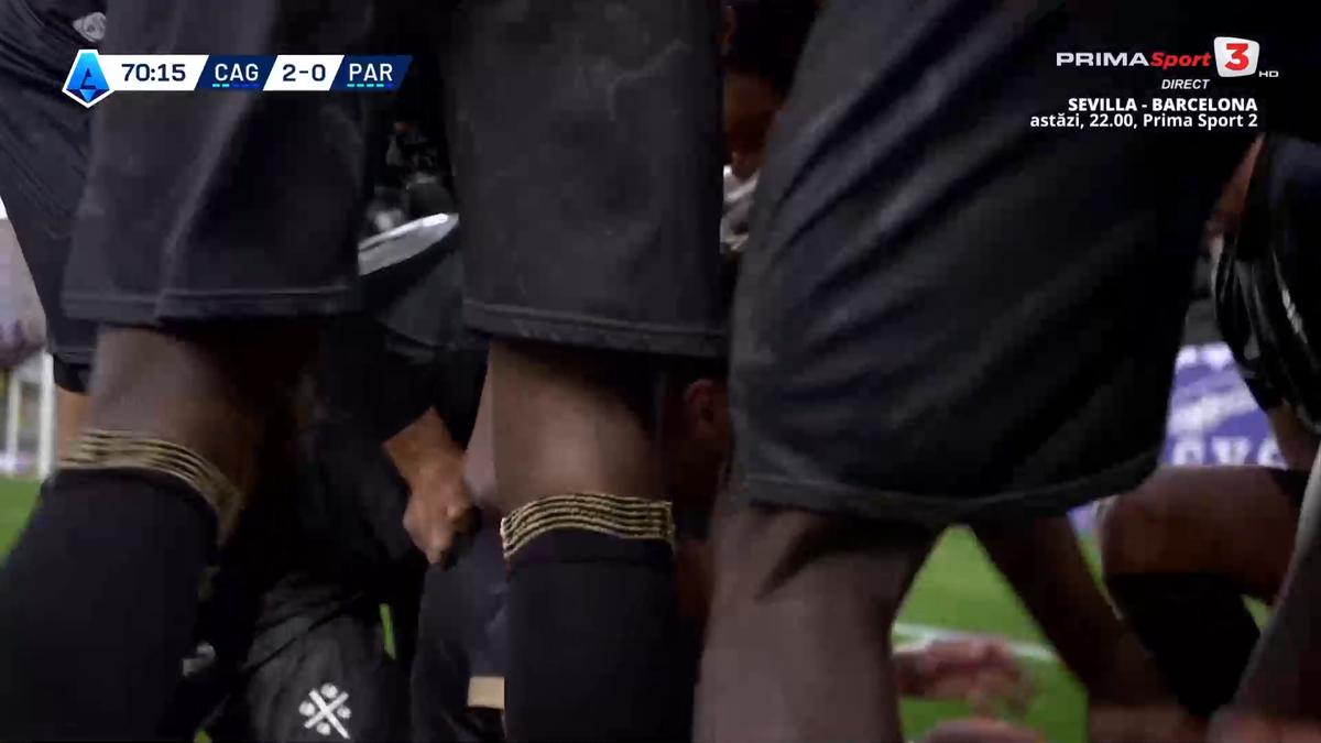 Notele primite de Florinel Coman în Italia, pentru debutul cu supergol în Cagliari - Parma: „Stadionul l-a răsfățat în restul meciului”