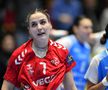 Klara Birtic a trimis mingea în bară la ultima acțiune a celor de la Podravka FOTO Cristi Preda