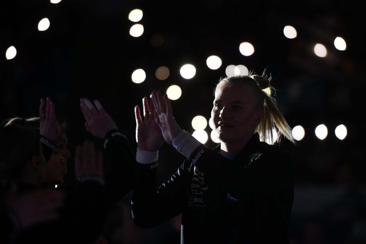 Imagini surprinse în meciul CSM București - Podravka, 9 februarie 2025