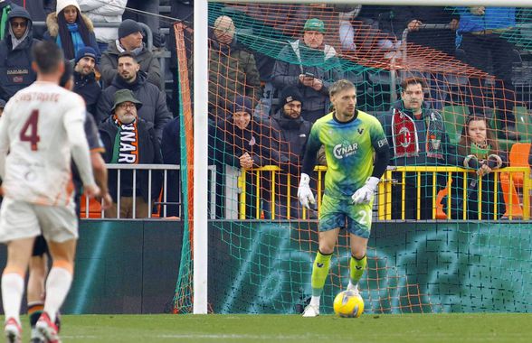 Ionuț Radu a fost titular în Venezia - Roma » Cum s-a descurcat la primul meci după 15 luni