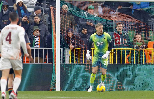 Ionuț Radu a fost titular în Venezia - Roma » Cum s-a descurcat la primul meci după 15 luni