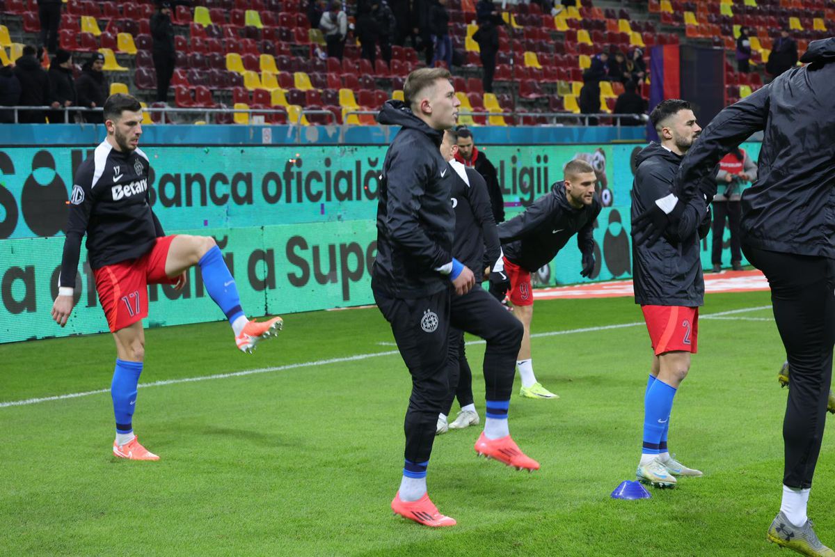 Imagini surprinse înainte de FCSB - Sepsi, runda #26 din Superliga
