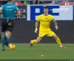 Golul lui Florinel Coman în Cagliari - Parma, foto: captură de ecran Prima Sport