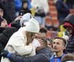 Antonia Salanta, iubita lui Daniel Bîrligea (24 de ani), a fost prezentă în tribunele Arenei Naționale pentru a-și susține partenerul în meciul cu FCSB - Sepsi, din runda #26 din Superliga