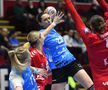 Monika Kobylinska a marcat cinci goluri pentru CSM în partida cu HC Podravka FOTO Cristi Preda