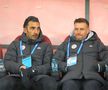 Elias Charalambous și Mihai Pintilii, pe banca lui FCSB. Foto: Ionuț Iordache (GSP)