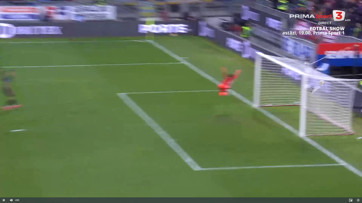 Notele primite de Florinel Coman în Italia, pentru debutul cu supergol în Cagliari - Parma: „Stadionul l-a răsfățat în restul meciului”