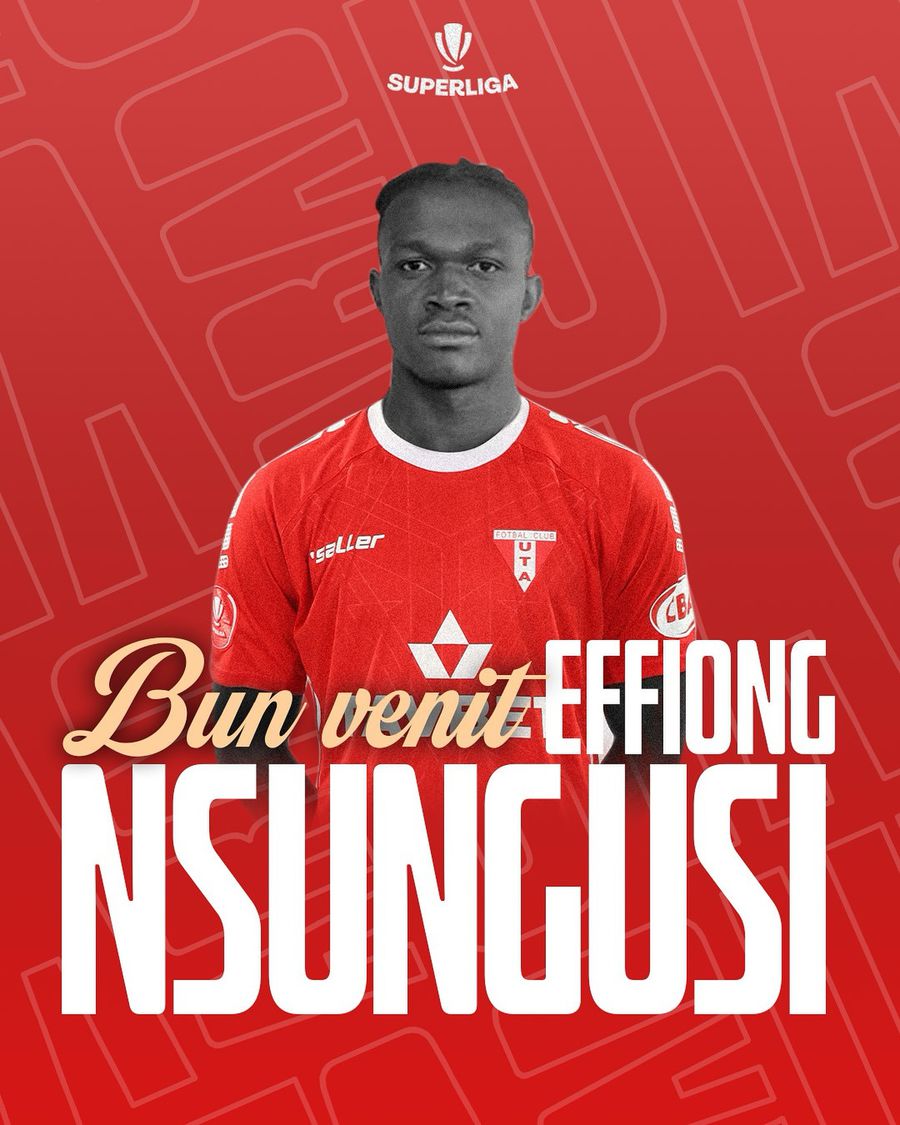 Nsungusi Effiong, noul atacant al UTA