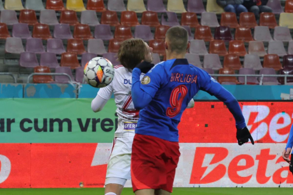 FCSB - Sepsi 3-0. Lacrimi de bucurie după gestul de suflet al lui Daniel Bîrligea: „Te iubesc!” » Moment emoționant surprins de reporterul GSP la Arena Națională