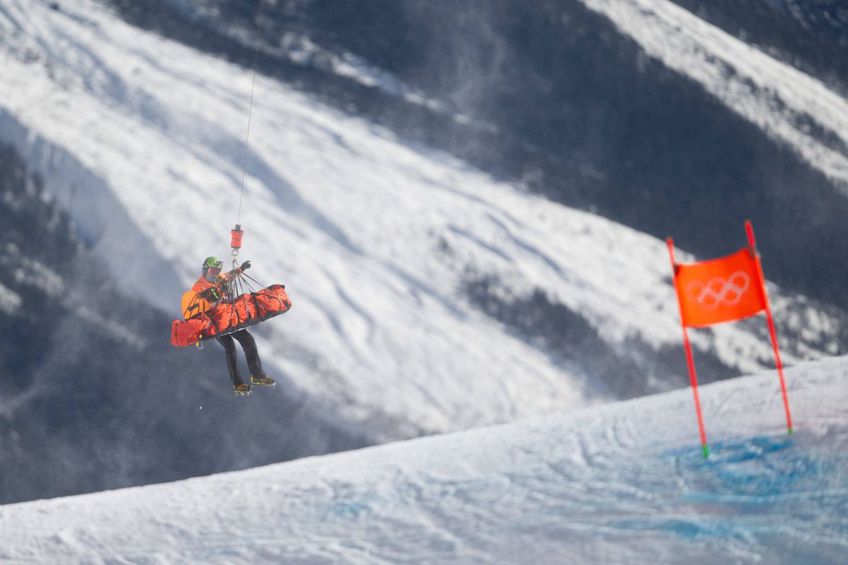 Lindsey Vonn a reacționat după accidentarea teribilă suferită la Jocurile Olimpice de Iarnă din 2026 / Foto: Imago Images