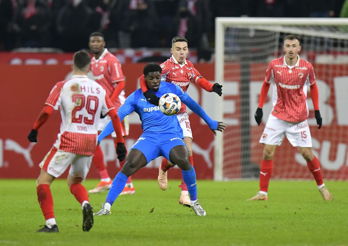 Dinamo - Universitatea Craiova, 9 februarie 2026