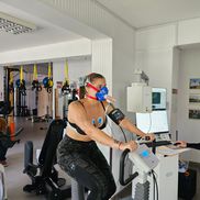 Tenismena Andreea Prisăcariu la teste