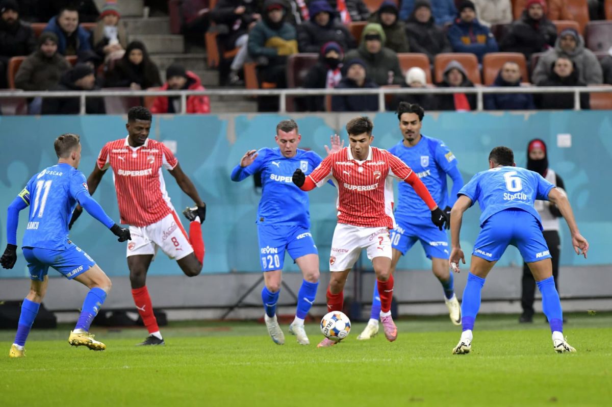 Dinamo și Universitatea Craiova împart punctele în derby, într-un final tensionat » Clasamentul cu 4 etape rămase din sezonul regulat