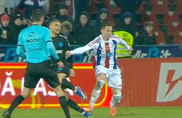 Cum explică Diego Zivulic intrarea inconștientă din Oțelul - FCSB: „De ce să-mi cer scuze?”