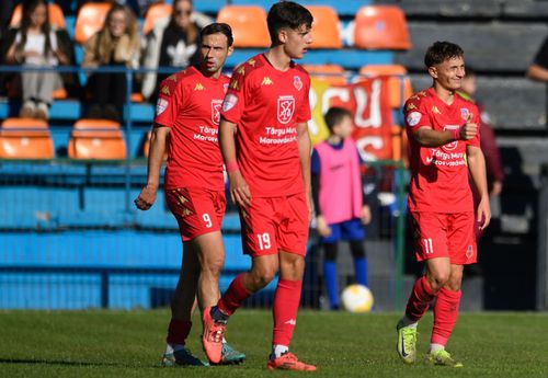 Milos Zukanovic (numărul 9) / FOTO: Facebook @ASA Tg. Mureș