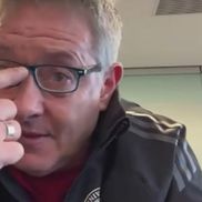 Cristiano Bergodi a plâns în cadrul intervenției avute la fanatik.ro