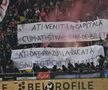 Duelul galeriilor în Dinamo - Craiova » Mesaje ironice afișate de suporteri: „Ați venit la capitală, cum ați strâns bani de bilet?”