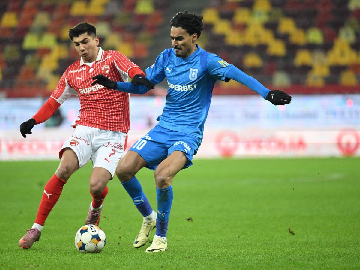 Dinamo și Universitatea Craiova împart punctele în derby, într-un final tensionat » Clasamentul cu 4 etape rămase din sezonul regulat
