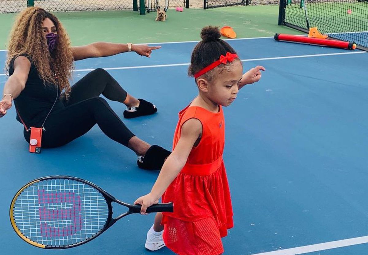 Cum e strigată Serena Williams de fiica ei: „Hei, spune-mi mama, nu așa! E chiar ciudat”