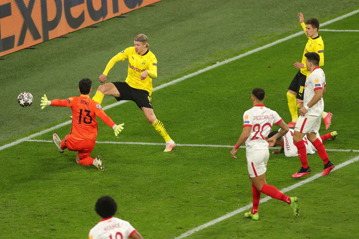 Erling Haaland, un nou record după calificarea lui Dortmund » Mai rapid decât Zlatan Messi și Ronaldo! De ce a fost fugărit de jucătorii Sevillei
