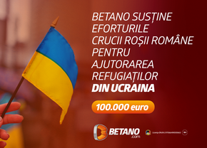 BETANO donează 100.000 de euro către Crucea Roșie Română pentru ajutorarea refugiaților din Ucraina