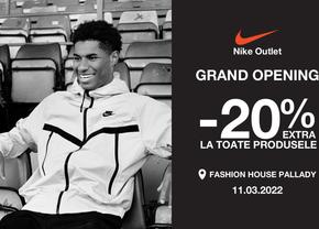 Distribuitorul Nike în Romania,Sport Time Trade deschide un nou magazin Nike Outlet in Fashion House Pallady