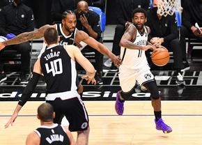Kyrie Irving, baschetbalistul care refuză vaccinarea, a făcut show în NBA! » Câte puncte a înscris vedeta lui Brooklyn Nets