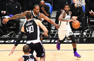 Kyrie Irving, baschetbalistul care refuză vaccinarea, a făcut show în NBA! » Câte puncte a înscris vedeta lui Brooklyn Nets