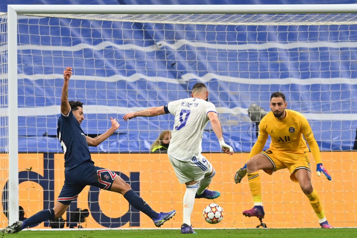 Real Madrid - PSG 3-1 » „Tripla” lui Benzema elimină Parisul din Champions League
