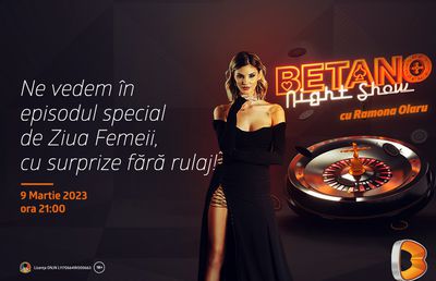 Betano Night Show revine cu un episod special de Ziua Femeii!