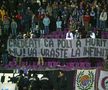 Derby-ul Dinamo - Poli Timișoara, în 30 de imagini incendiare » Cele mai dure mesaje ale unei rivalități aprige: „Pe titlurile și cupele voastre sigiliu DNA”