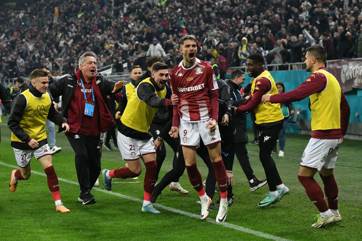 Albion Rrahmani, celebrări la Rapid - FCSB