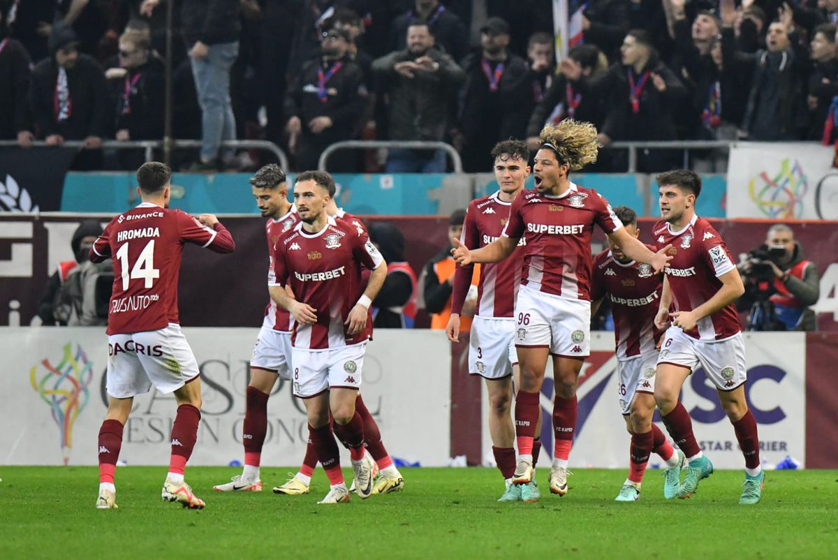 Rapid - FCSB, imagini din meci, 9 martie 2024