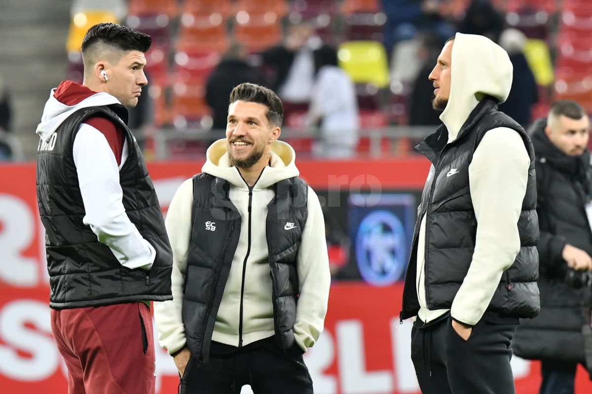 Ce a remarcat Raul Rusescu în prima repriză a derby-ului Rapid - FCSB: „Evenimentul principal nu a fost golul!”