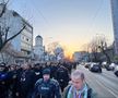 Galeria celor de la FCSB, corteo în drumul spre Arena Națională pentru derby-ul cu Rapid