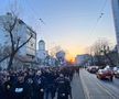 Galeria celor de la FCSB, corteo în drumul spre Arena Națională pentru derby-ul cu Rapid