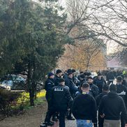 Galeria celor de la FCSB, corteo în drumul spre Arena Națională pentru derby-ul cu Rapid