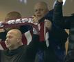 Rapid - FCSB: Șucu și Șumudică, spectacol în tribune