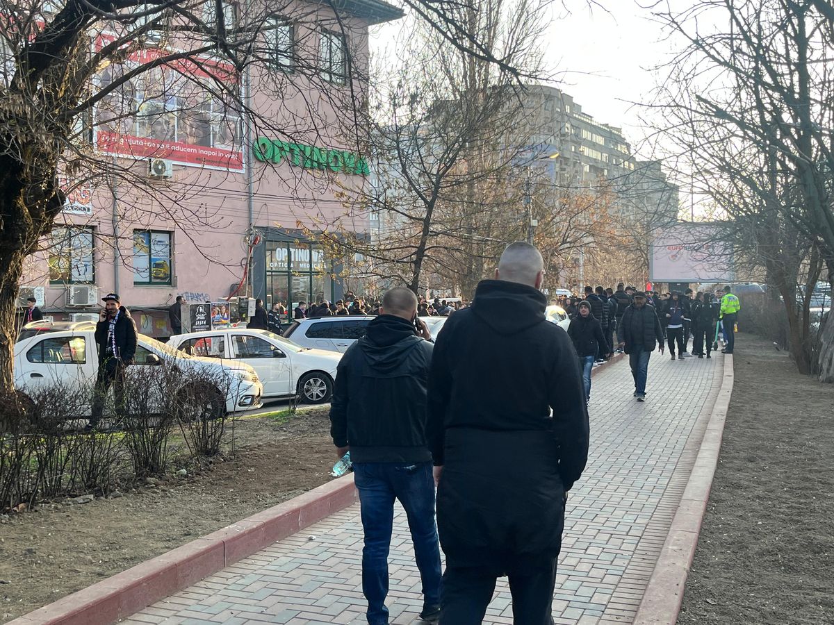 FCSB, cel mai scurt corteo din istorie » Cât a durat drumul organizat către derby-ul cu Rapid