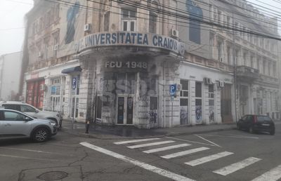 A început scandalul în Craiova, înainte de derby » Sediul FCU, vandalizat în această dimineață! + Reacția CSU Craiova