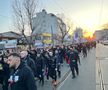 Galeria celor de la FCSB, corteo în drumul spre Arena Națională pentru derby-ul cu Rapid