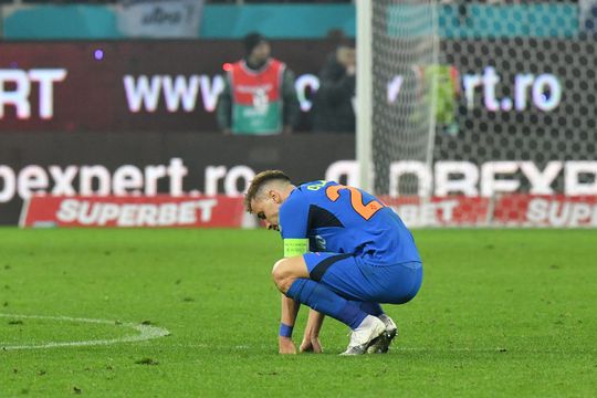 Imagini de la finalul meciului Rapid - FCSB/ foto: Raed Krishan