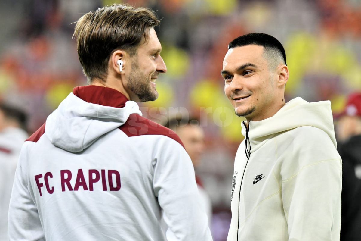 Ce a remarcat Raul Rusescu în prima repriză a derby-ului Rapid - FCSB: „Evenimentul principal nu a fost golul!”